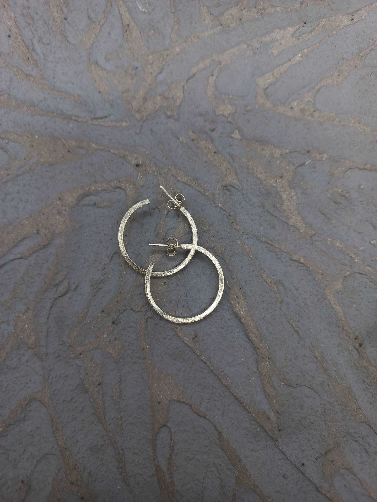 Stardust small hoops