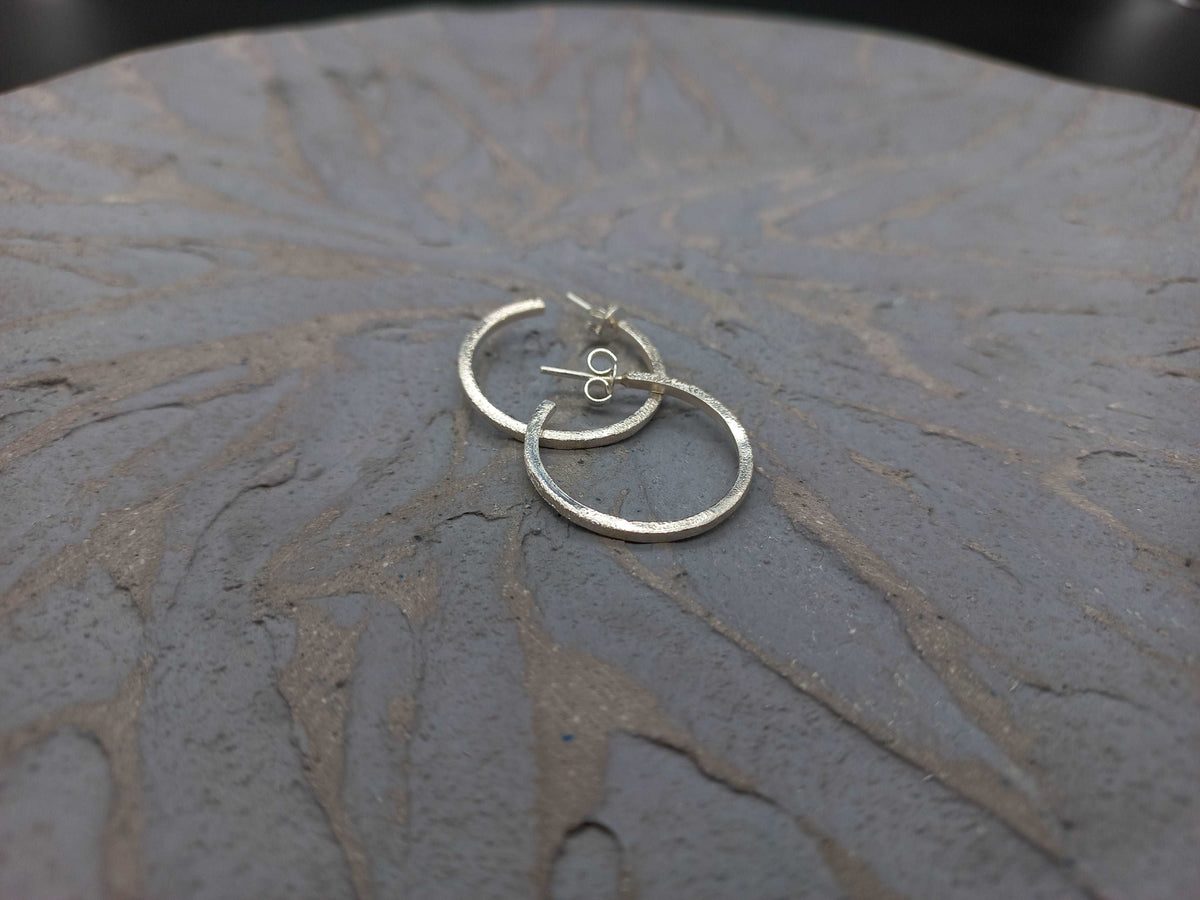 Stardust small hoops
