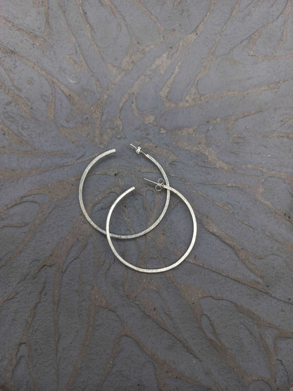Stardust large hoops