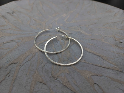 Stardust large hoops