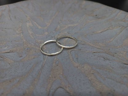 Stardust silver ring